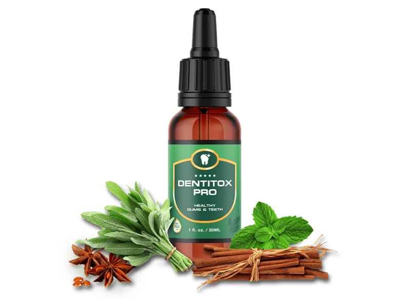 Dentitox Pro bottle, official product photo